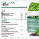 Proteína vegetal de guisante, calabaza y chía para salud intestinal.