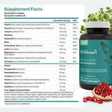 Dr. Fuhrman mezcla de súper alimentos, con 17 frutas y verduras.