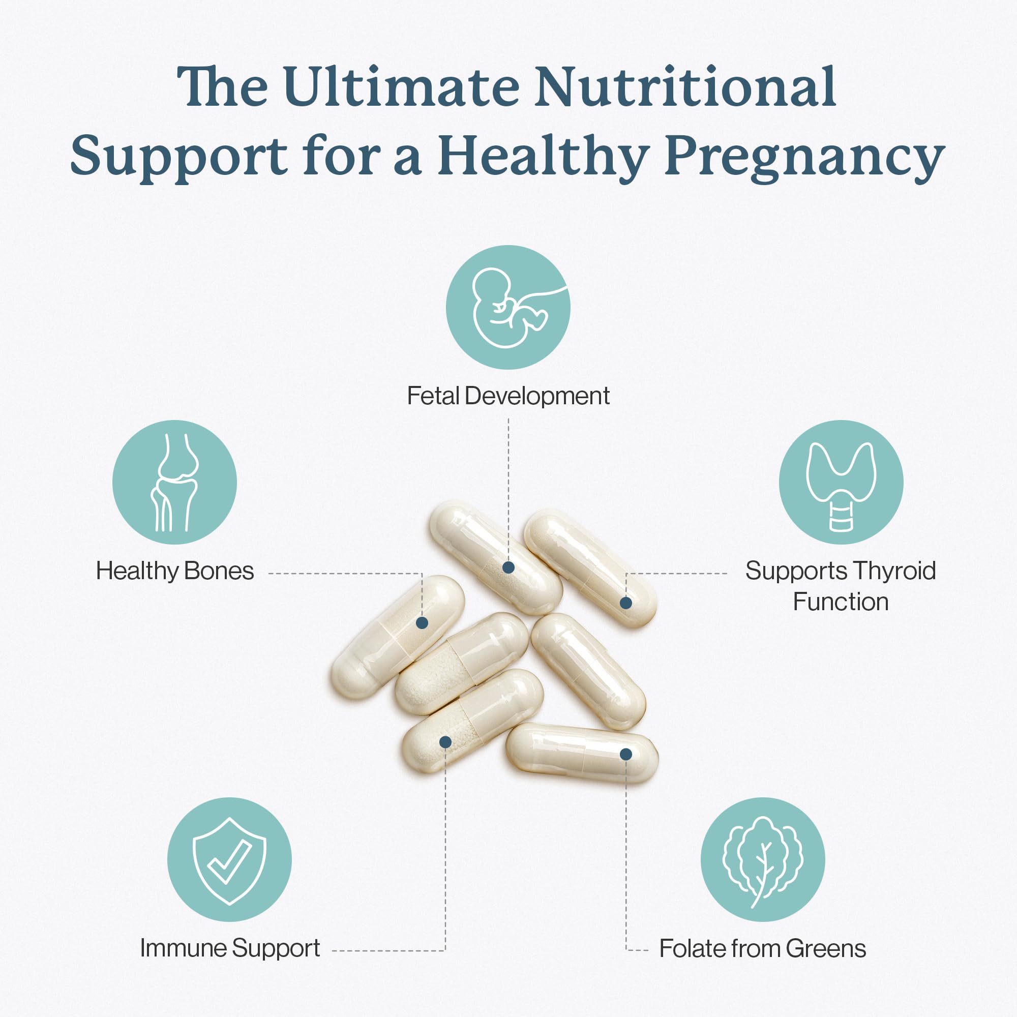 Dr. Fuhrman Prenatal Ingredientes orgánicos: antioxidantes naturales para la inmunidad y bienestar.