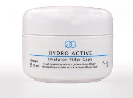 Dr. Grandel Caps Hialuron Filler Activo, versión profesional, hidratación rápida para pieles secas.