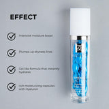 Dr. Grandel Hydro Active Hyaluron Filler Caps: uso en rostro, cuello y escote para cuidado diario.