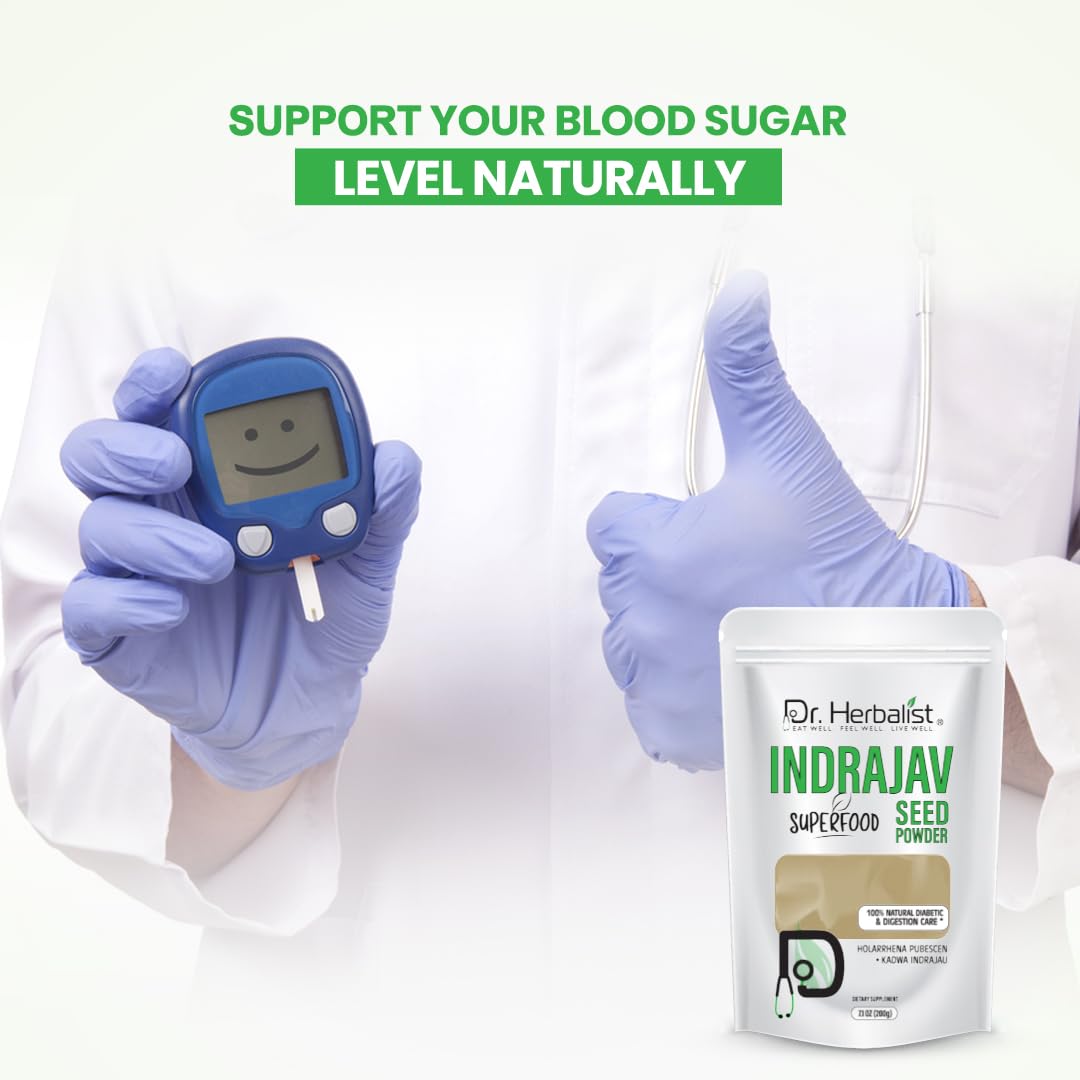 Dr. HERBALIST Polvo Indrajav, uso dietético: complemento natural para nutrición diaria.