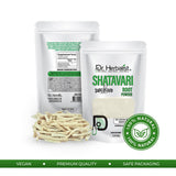 Dr. HERBALIST Shatavari, cierre hermético, conserva pureza y frescura para uso diario