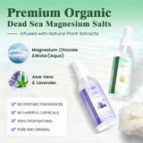 Dr.Herbarius magnesio en aerosol con lavanda para pies, favorece sueño y calma la tensión.