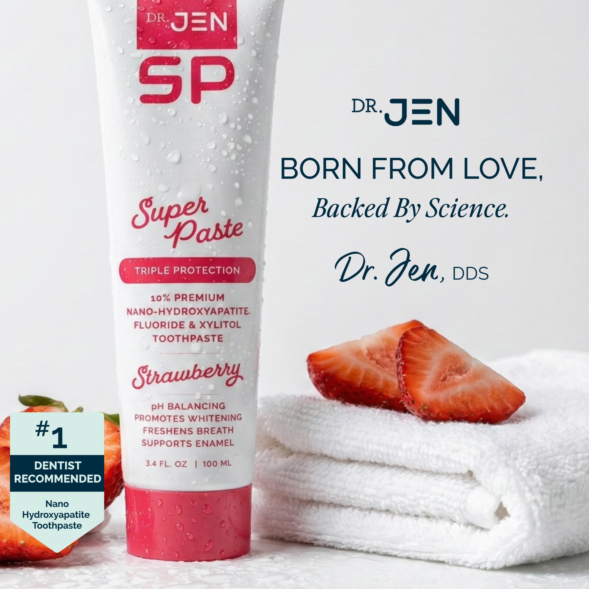 Ingredientes veganos de Dr Jen para una opción ética y cruelty-free.