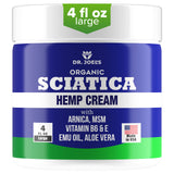 Dr JOEL'S crema ciática con absorción rápida para alivio localizado.