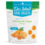 Dr. John's Gotas Naranja con envase abierto para frescura y aliento