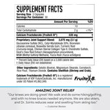 Dr. Joints NDS Nutrition Advanced, etiqueta-detalle: muestra FruiteX-B y glucosamina.