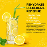 Dr. Kellyann Lemon Sips: textura ligera y refrescante al beber