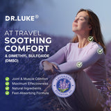 Dr. Luke DMSO loción textura ligera ideal para uso cómodo diario