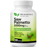 DR. MARTIN'S NUTRITION Saw Palmetto cápsulas EE. UU. cultivadas para apoyo prostático