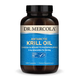 Dr. Mercola aceite de krill antártico en botella con omega-3 de alta calidad