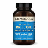 Dr. Mercola aceite de krill antártico doble fuerza en cápsulas para omega-3 de alta absorción.