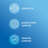 Dr. Mercola Antarctic Krill Oil etiqueta: información clara y libre de OGM y gluten