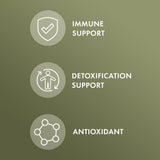 Dr. Mercola Herbal Immune Support extracto de acerola para vitamina C de origen natural.