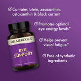 Dr. Mercola Apoyo Ocular astaxantina orgánica: potencia para la retina