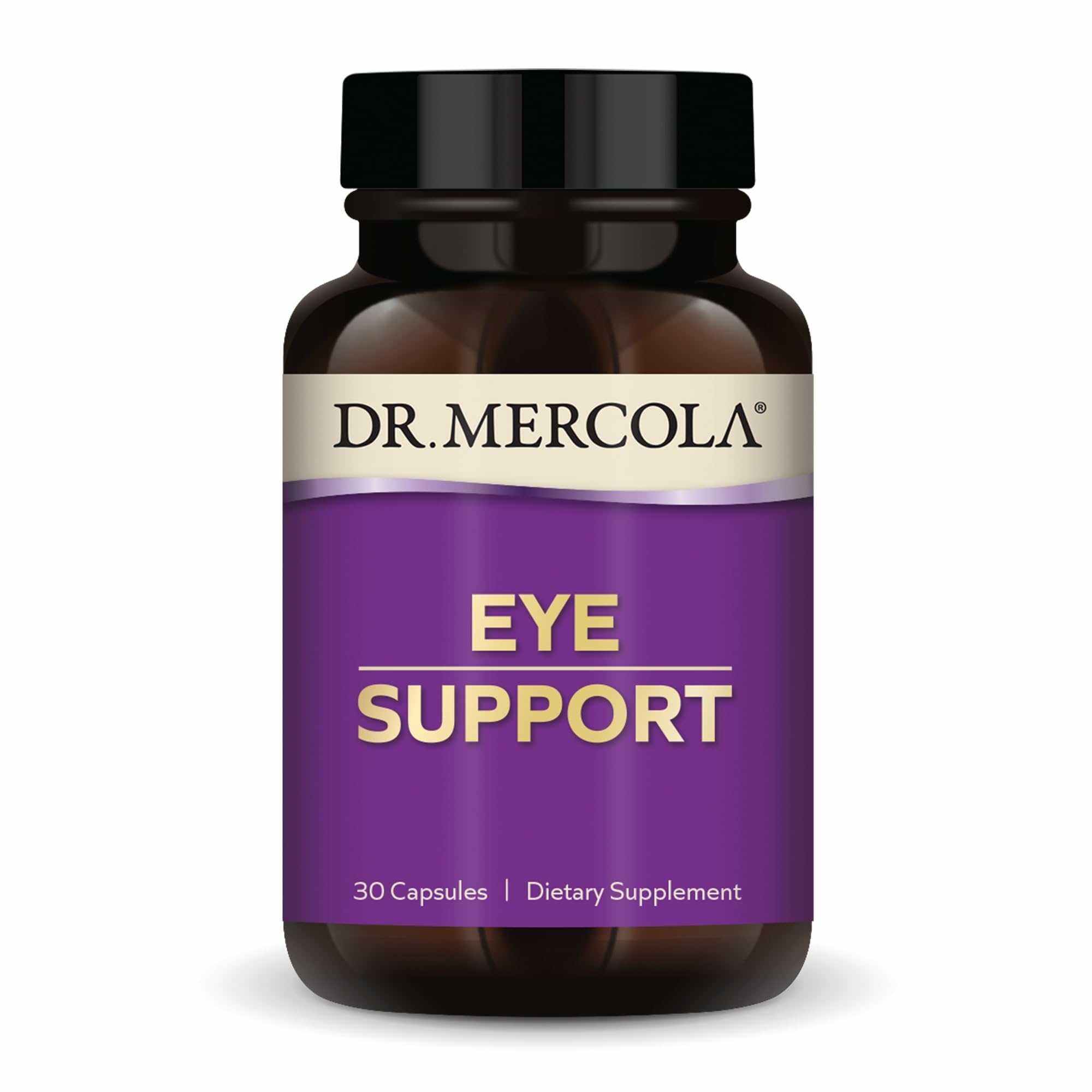 Dr. Mercola Apoyo Ocular cápsulas: soporte diario para la salud visual