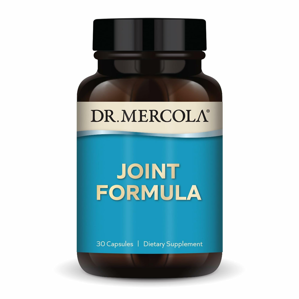Dr. Mercola Fórmula para Articulaciones: caja visible para soporte diario de movilidad