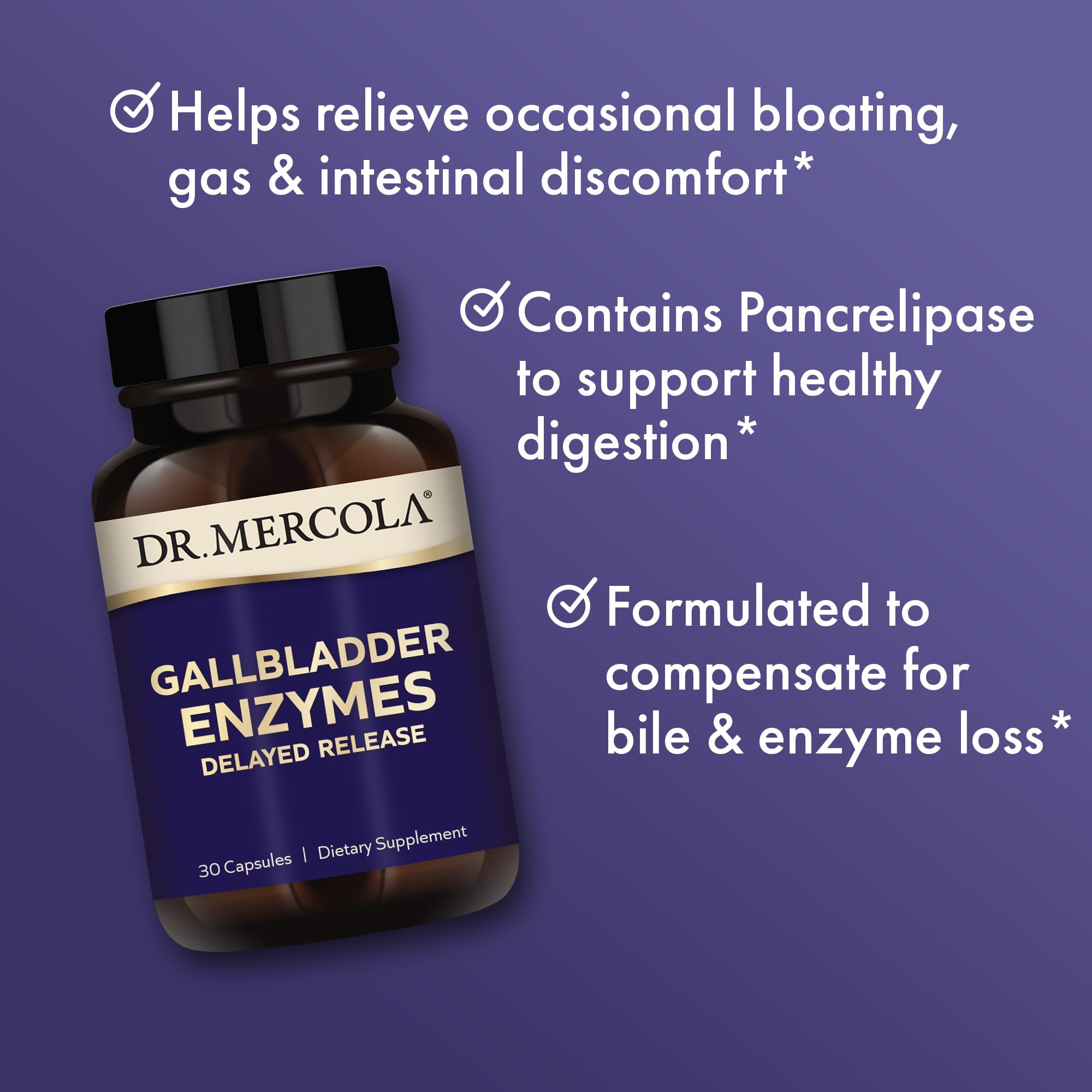 Dr. Mercola Bilis Oxid: soporte digestivo adicional para comidas abundantes.