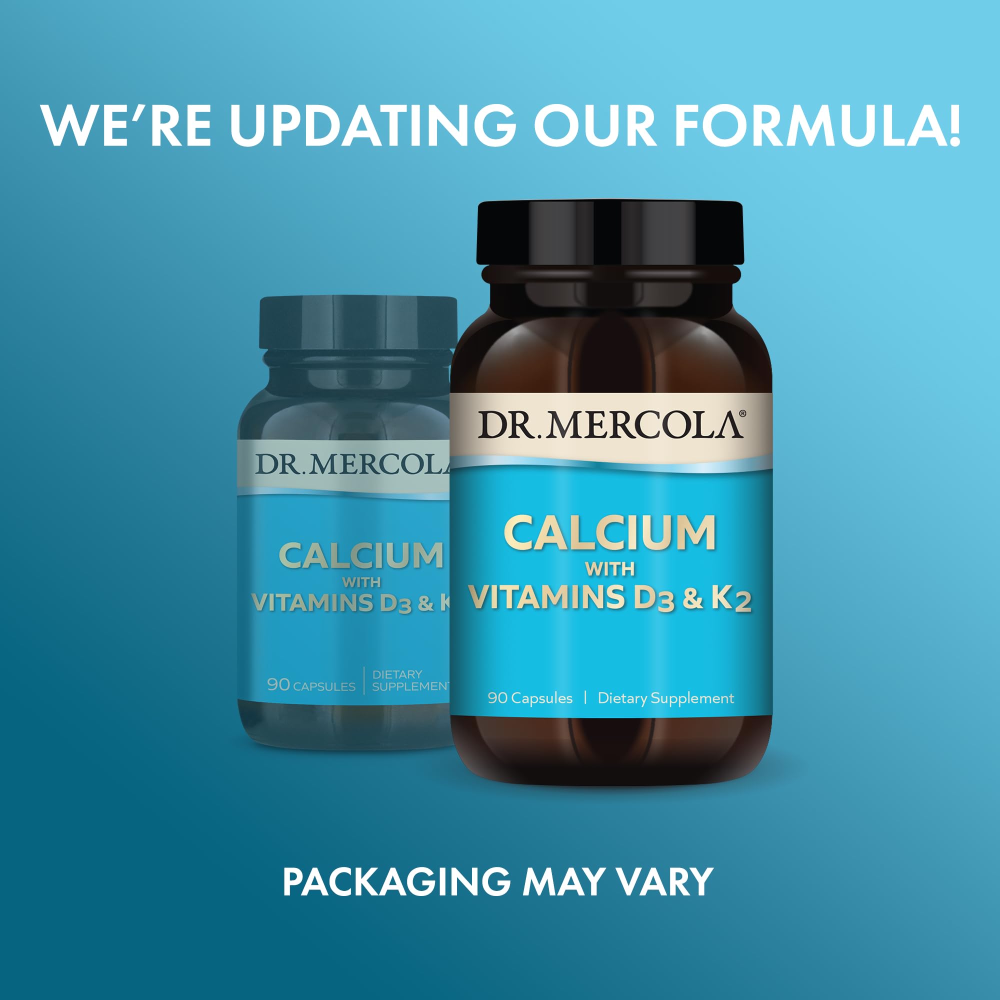 Calcio de cáscara de huevo de Dr. Mercola para huesos.