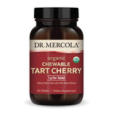 Dr. Mercola Cereza Tart cápsulas, snack práctico y sin gluten para tu rutina.