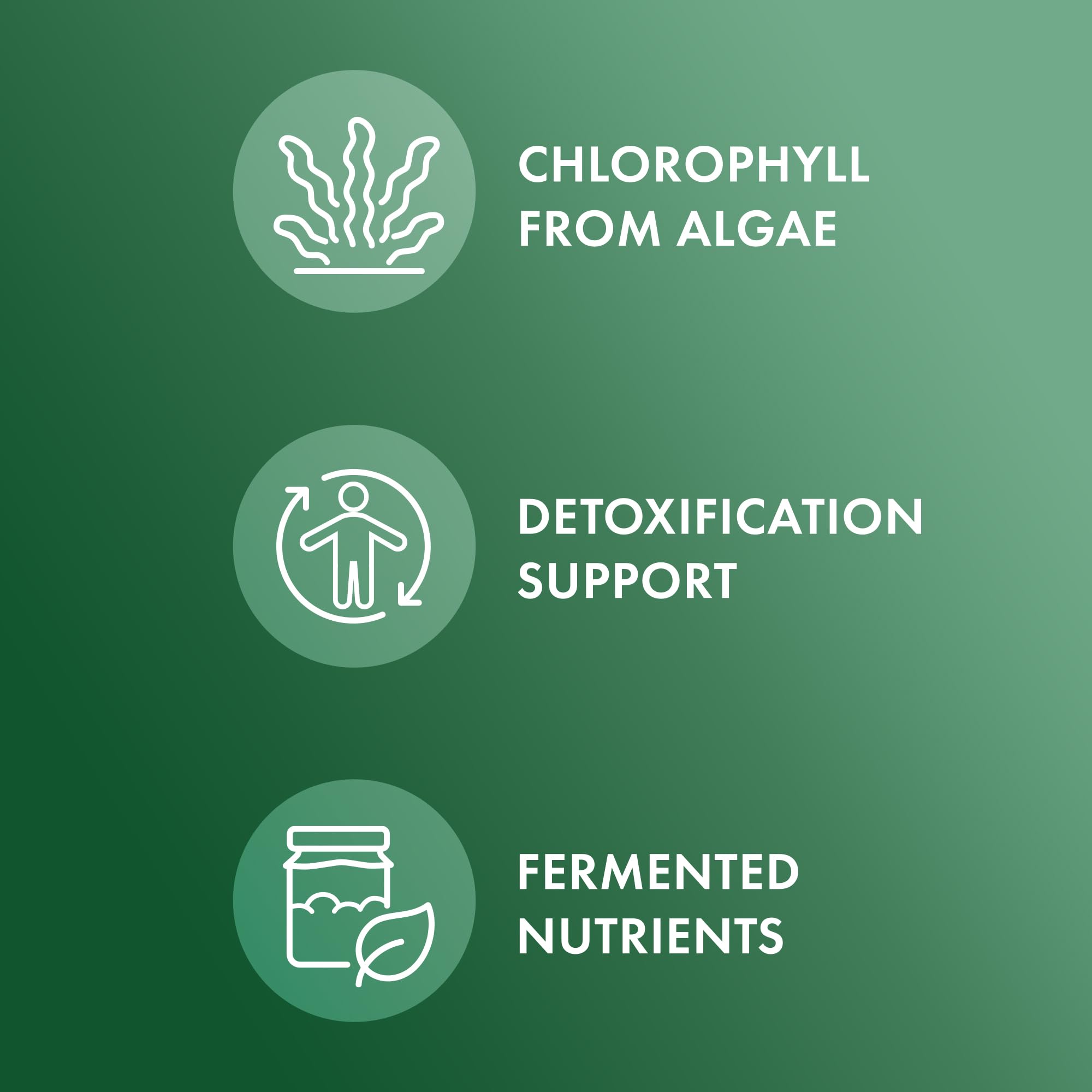 Etiqueta de Dr. Mercola Chlorella con certificación NSF para salud inmunitaria