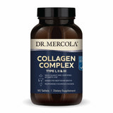 Dr. Mercola Collagen Complex: botella con tabletas para piel y tejido conectivo