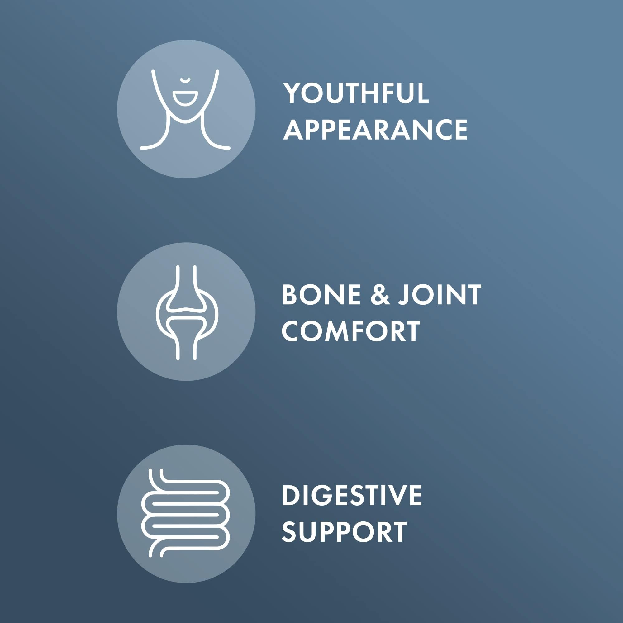Dr. Mercola Collagen Complex Powder mezcla vainilla para sabor agradable sin azúcares añadidos.