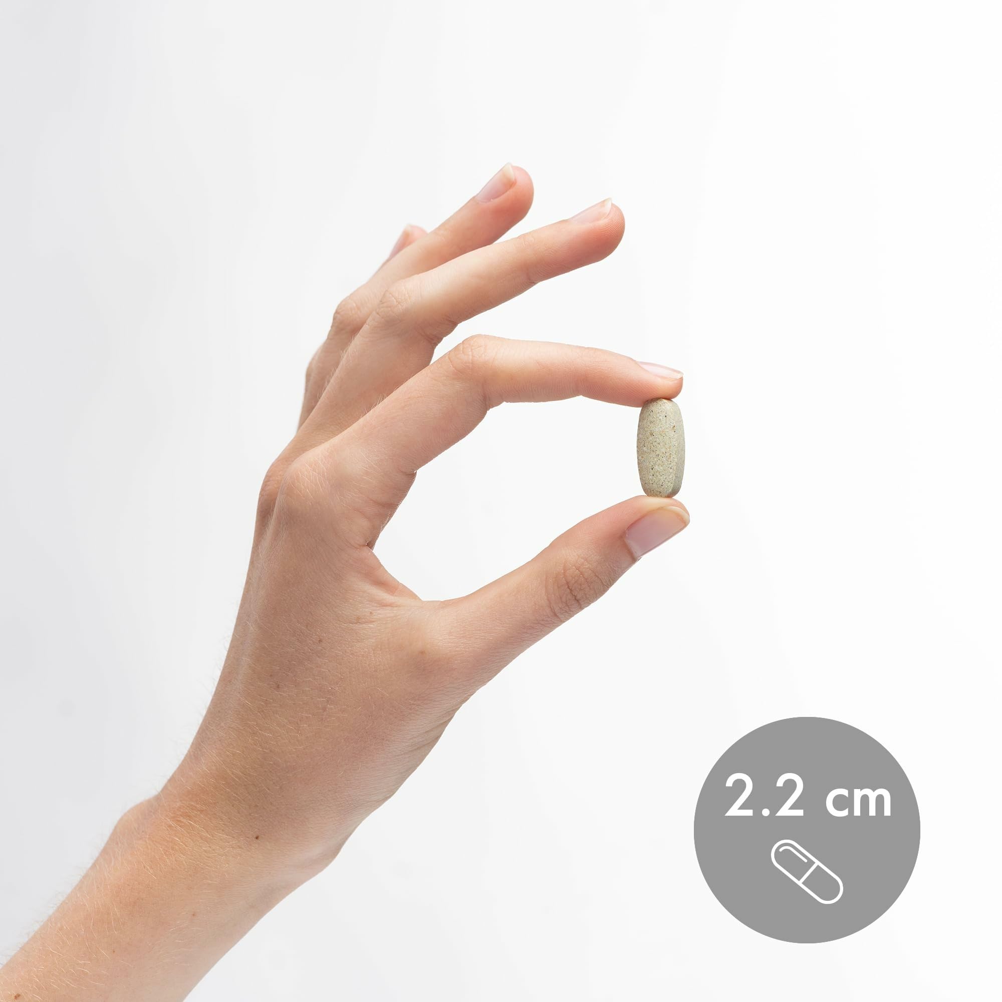 Dr. Mercola etiqueta clara, información de nutrientes visible
