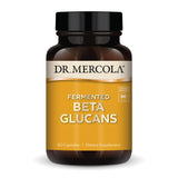 Dr. Mercola Fermentados Beta Glucanos: cápsulas para apoyar la inmunidad diaria.