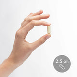 Dr. Mercola Hair, Skin and Nails: envase de 30 cápsulas sin OMG, gluten ni soja.