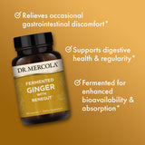 Forma de dosis de Dr. Mercola Jengibre Fermentado Benegut para consumo diario.