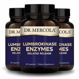 Dr. Mercola Lumbrokinase, cápsulas; apoya la salud cardiovascular y la energía diaria.