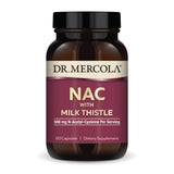 Dr. Mercola NAC con cardo mariano: cápsulas para apoyo detox