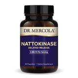 Dr. Mercola nattokinase de liberación prolongada, tabletas para apoyar la circulación.