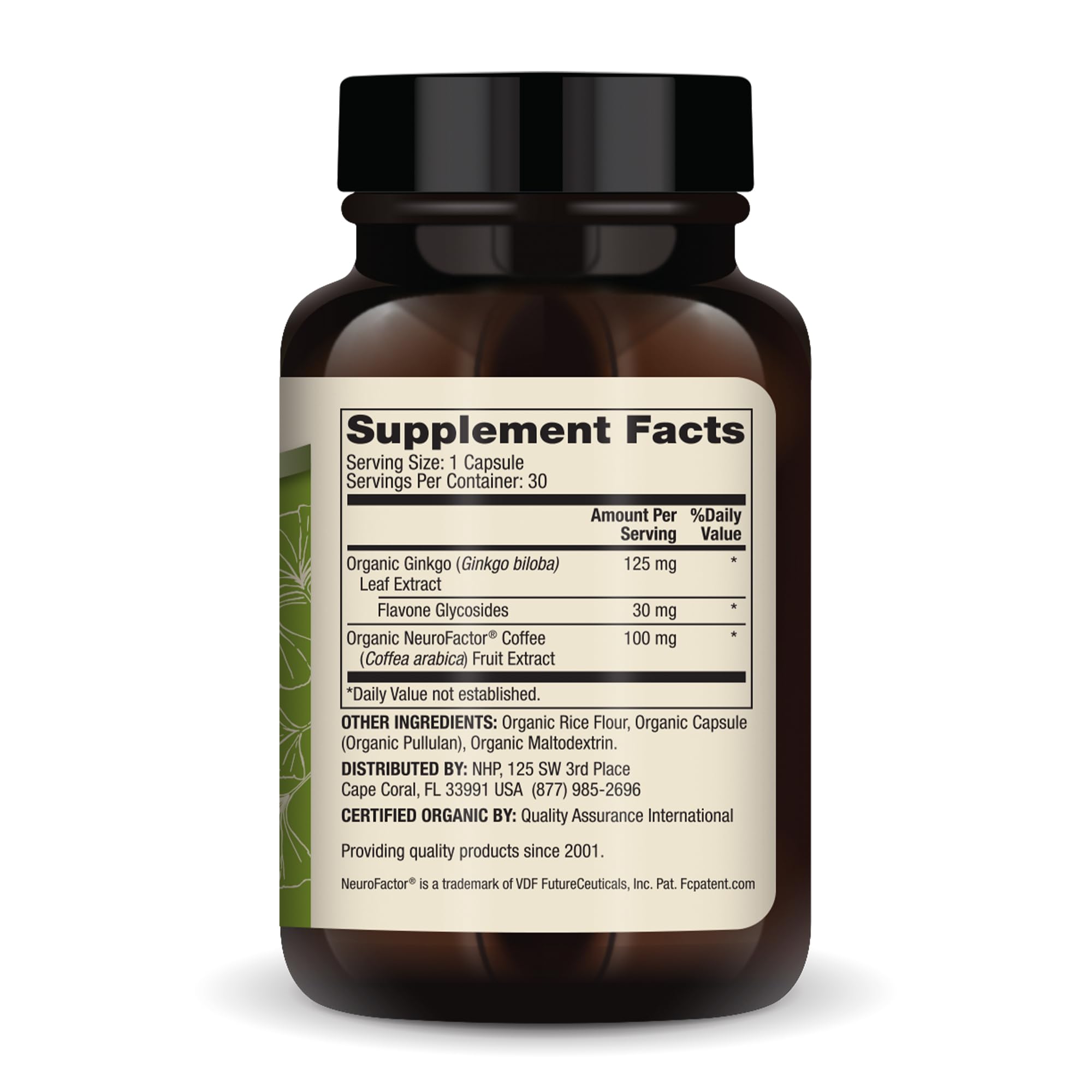 Dr. Mercola NeuroFactor, fruta de café, aporte antioxidante cerebral.