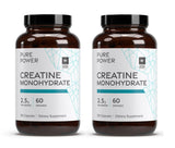 Dr. Mercola Pure Power Creatine Monohydrate, derrame de botella para dosis rápida durante el entrenamiento