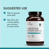 Dr. Mercola Pure Power Creatine Monohydrate, entrenamiento con pesas en casa para mayor impulso