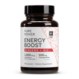 Dr. Mercola Pure Power: botella para energía estable durante el día