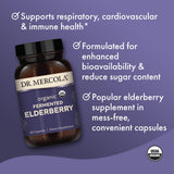 polvo de saúco fermentado dr mercola: fuente de antocianinas.