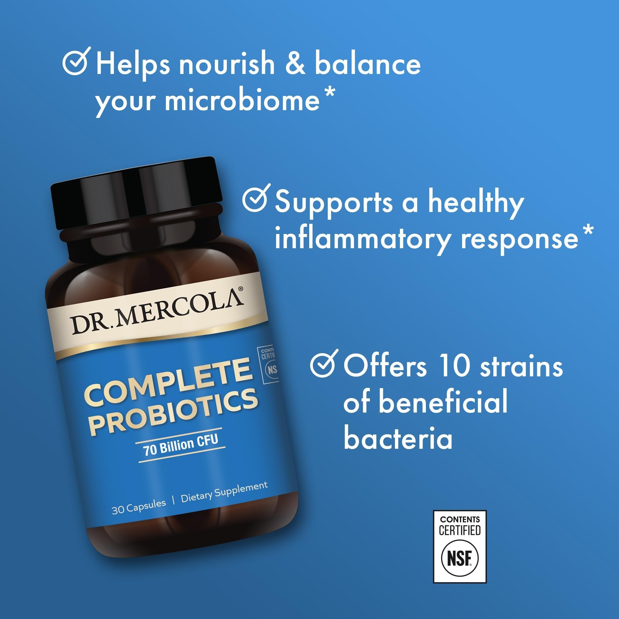 Dr. Mercola Sin gluten y sin soja, apto para dietas.