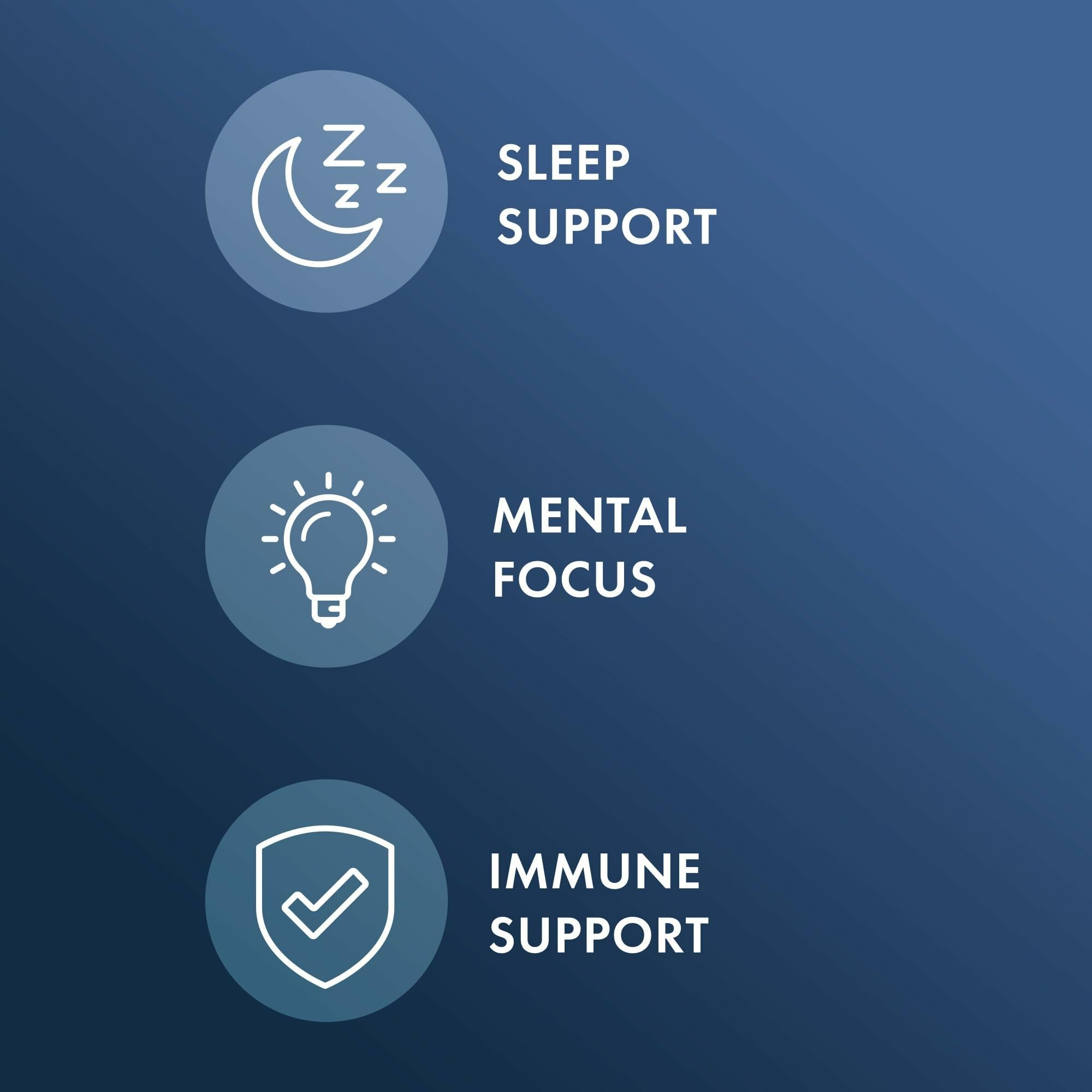 Sabor natural a frambuesa de Dr. Mercola Sleep Support antes de dormir