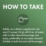 Dr. Mercola Smoothie con colágeno orgánico, sabor vainilla, nutrición conveniente para entrenamiento.