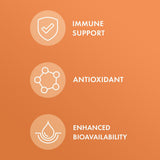Dr. Mercola Vitamina C liposomada tapa de cierre seguro para almacenamiento.