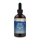 Dr. Mercola Zinc Gotas: botella para dosificación precisa y conveniente