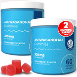 DR. MORITZ Ashwagandha Gummies en bote, apoyo diario.