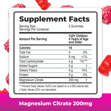Textura masticable DR. MORITZ magnesio frambuesa para relajación suave.