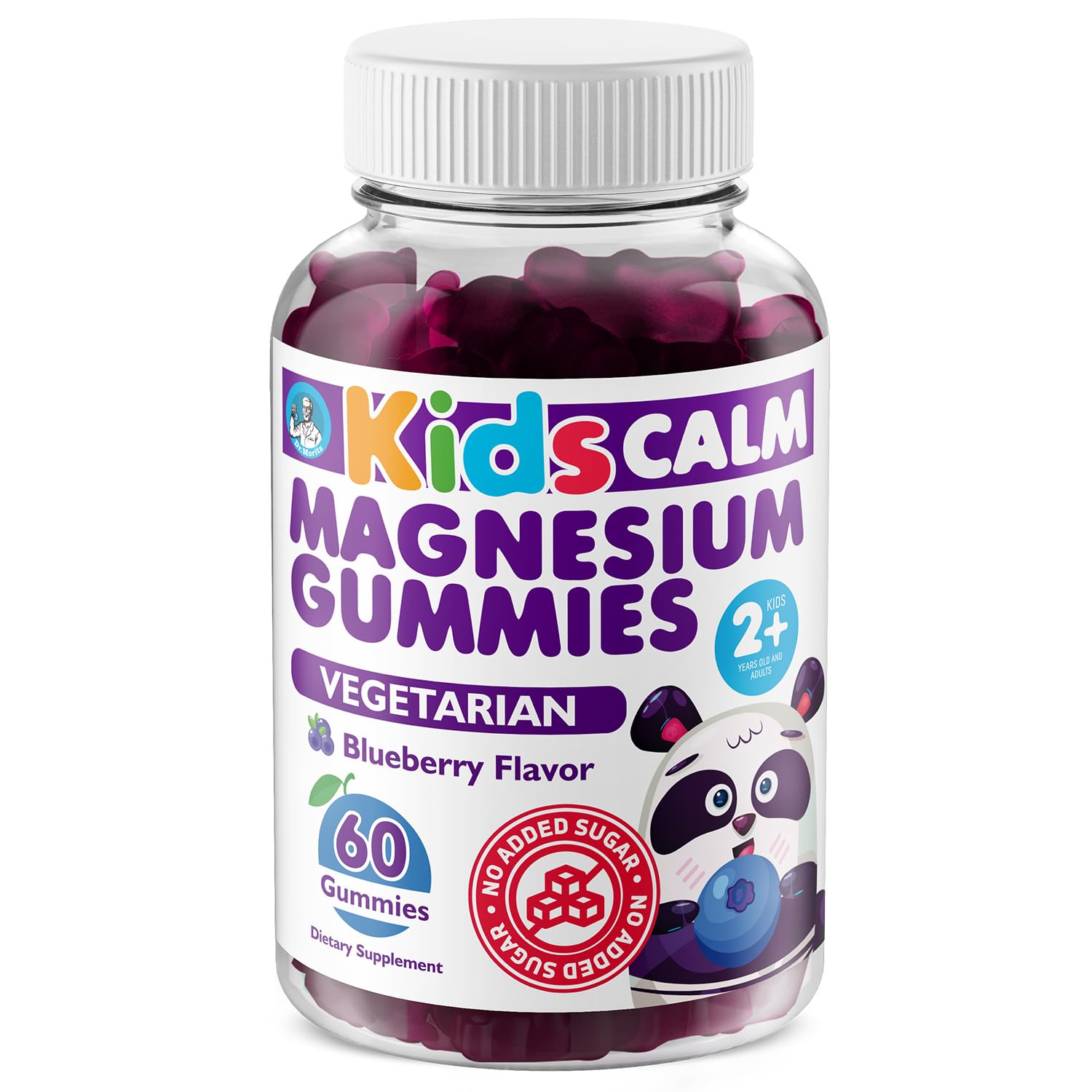 Dr. Moritz Kids Magnesium Gummies en bote, apoyo al descanso nocturno.