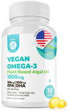 DR. MORITZ Omega3 de alga cápsulas softgel para apoyo general diario.