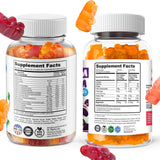 Gomitas multivitamínicas para niños DR MORITZ, sabor naranja, apoyo nutricional diario